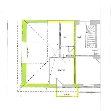 Feine 2-zimmer Dachgeschosswohnung *